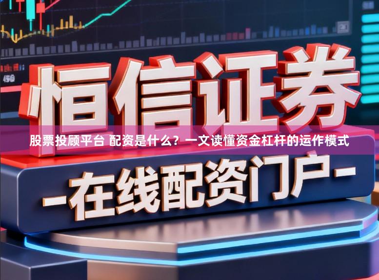 股票投顾平台 配资是什么？一文读懂资金杠杆的运作模式