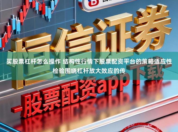 买股票杠杆怎么操作 结构性行情下股票配资平台的策略适应性检验围绕杠杆放大效应的传