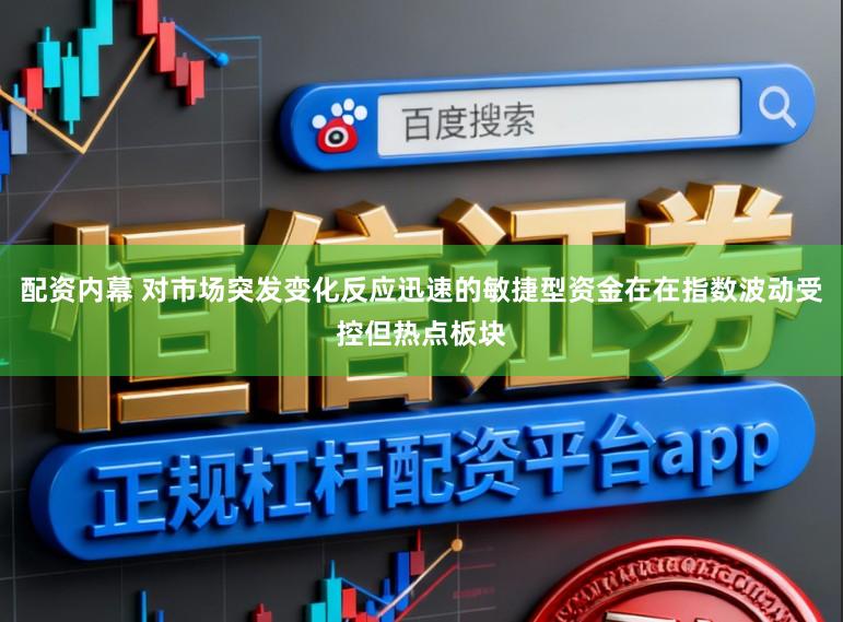 配资内幕 对市场突发变化反应迅速的敏捷型资金在在指数波动受控但热点板块